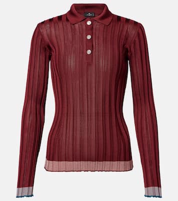 Polopullover aus Rippstrick | Etro