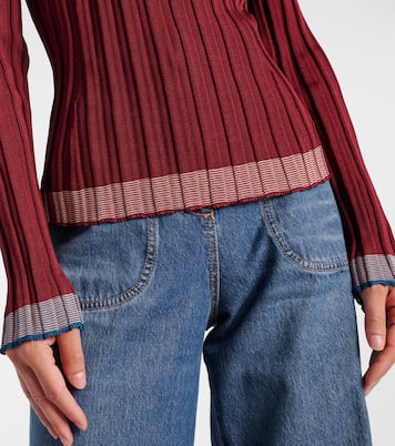 Polopullover aus Rippstrick | Etro