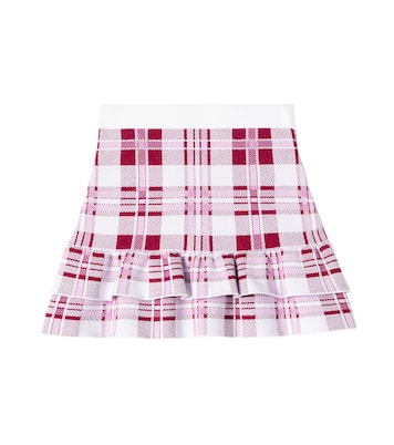 Ruffled checked skirt | Self-Portrait Kids