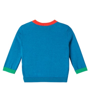 Baby Cardigan aus Baumwolle und Wolle | Stella McCartney Kids