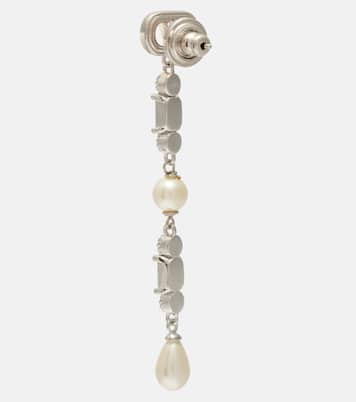 Pendientes Ovalette adornados con Swarovski® y VLogo  | Valentino