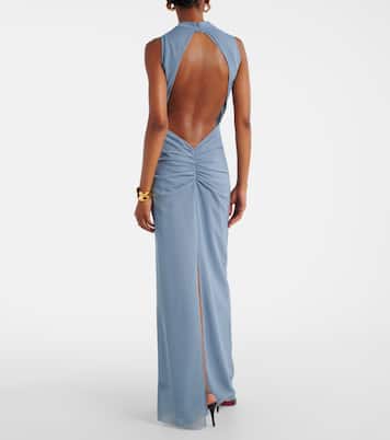 Vestido de cóctel Ruby semitransparente | SIR