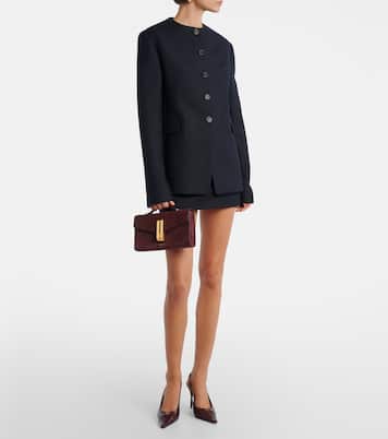 Vancouver suede clutch | DeMellier
