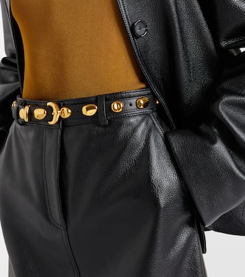 Ceinture Vaal en cuir à ornements | Amanu