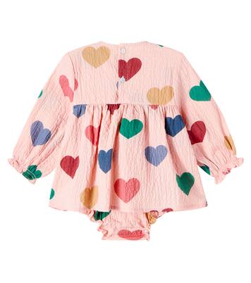Baby Elin printed cotton playsuit | Konges Sløjd