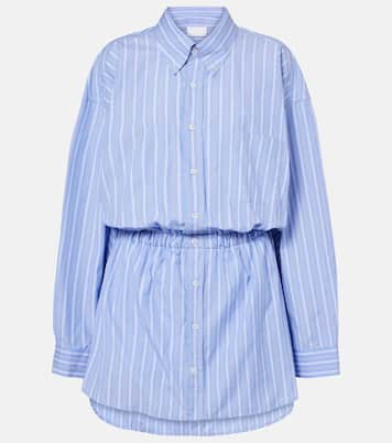 Striped cotton poplin jumpsuit | Maison Margiela