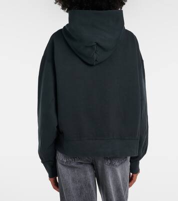 Relaxed cotton jersey hoodie | Slvrlake