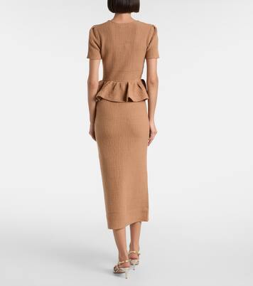 Robe midi | Self-Portrait
