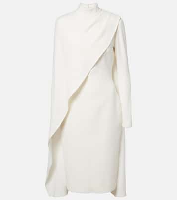 Caped cady cocktail dress | Elie Saab