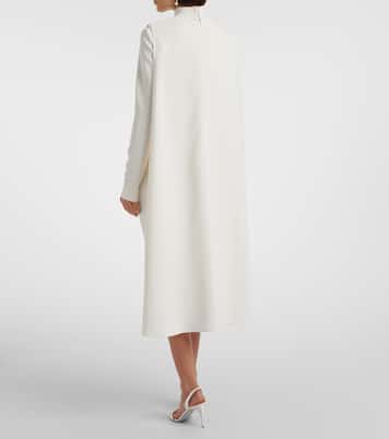 Caped cady cocktail dress | Elie Saab