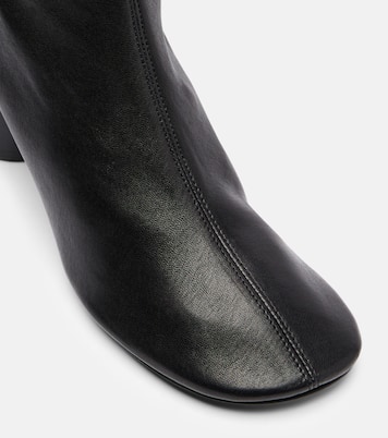 Leather over-the-knee boots | Jil Sander