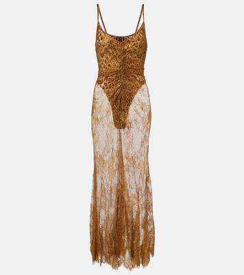 Maxikleid aus Spitze  | Jacques Wei