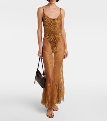 Maxikleid aus Spitze  | Jacques Wei