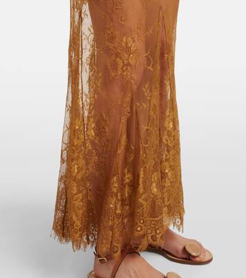 Maxikleid aus Spitze  | Jacques Wei