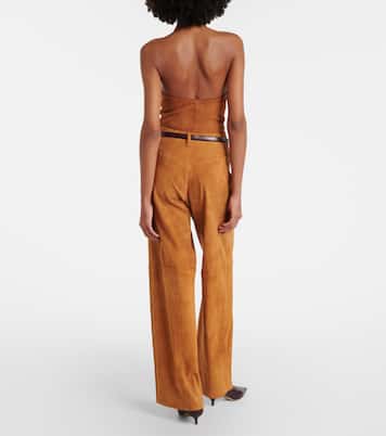 Cherry suede minidress | Stouls