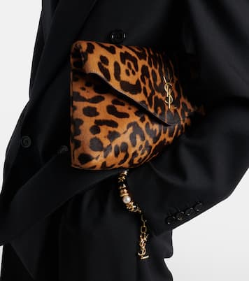 Clutch Cassandre Large aus Kalbshaar | Saint Laurent