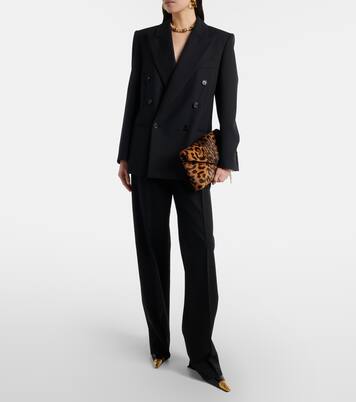 Clutch Cassandre Large aus Kalbshaar | Saint Laurent