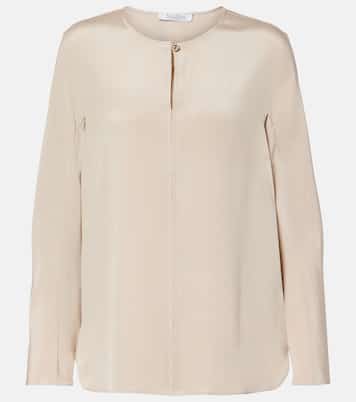 Blouse Mitico en soie mélangée | Max Mara