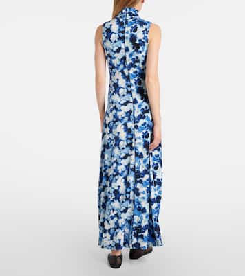 Valentina printed jersey maxi dress | Proenza Schouler