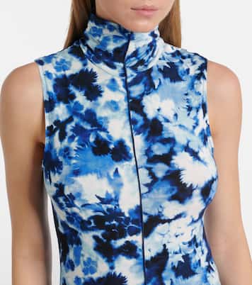 Valentina printed jersey maxi dress | Proenza Schouler