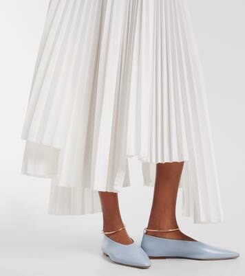 تنورة طويلة من الموسلين Plissé | Plan C