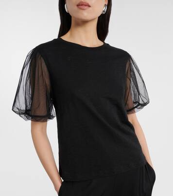 Justine cotton top | Velvet