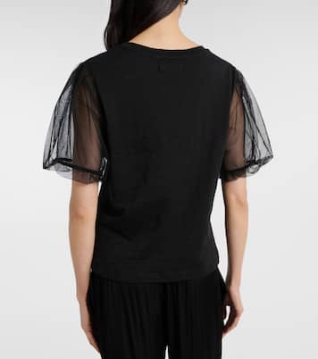 Justine cotton top | Velvet