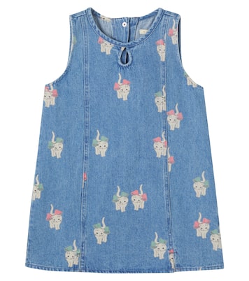 Bedrucktes Jeanskleid Magot | Konges Sløjd