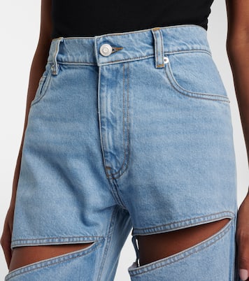 Spiral wide-leg jeans | Coperni