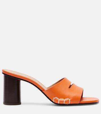 Pantoletten Loafer aus Leder | JW Anderson