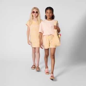 Short en coton éponge mélangé à fleurs | Chloé Kids