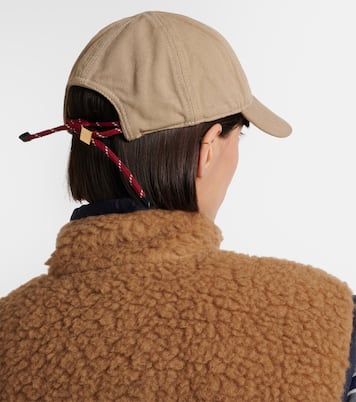 로고 데님 베이스볼 캡 | Miu Miu