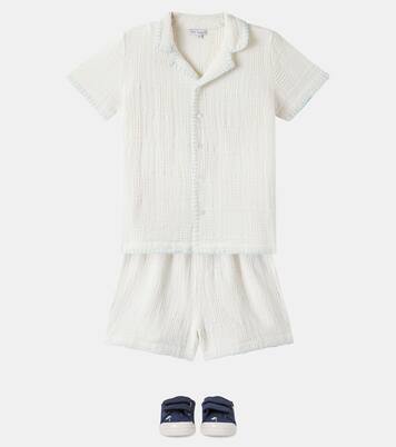 Set aus Top und Shorts aus einem Baumwolle | Bebe Organic