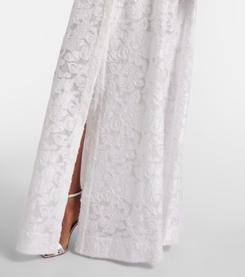 Robe longue Courtney en jacquard d'organza | Simkhai