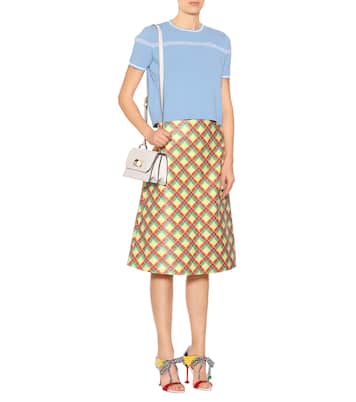 Patent leather sandals | Miu Miu