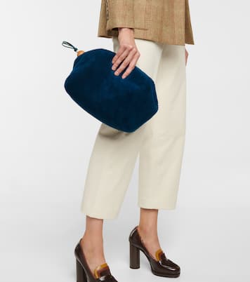 Pochette Puffy Pouch en cachemire et soie | Loro Piana