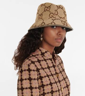 Cappello da pescatore in canvas GG | Gucci