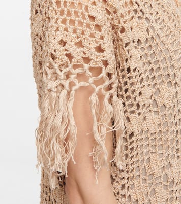 Vestido largo Savannah en croché de algodón | Anna Kosturova