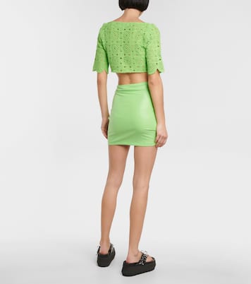 Margaritta ruched miniskirt | Rotate