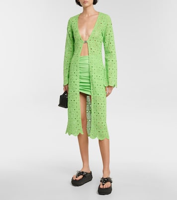 Margaritta ruched miniskirt | Rotate