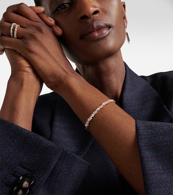 Bracelet Fireworks en or rose 18 ct et diamants | Suzanne Kalan