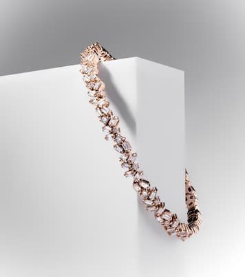 Bracelet Fireworks en or rose 18 ct et diamants | Suzanne Kalan