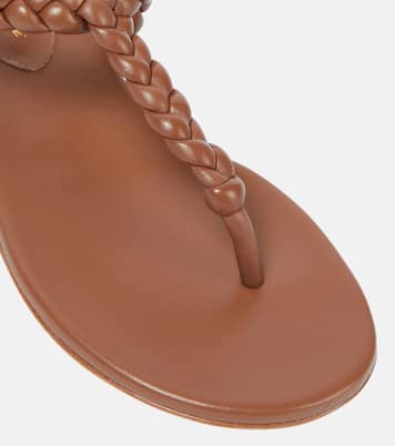 Sandali Ravello in nappa intrecciata | Gianvito Rossi