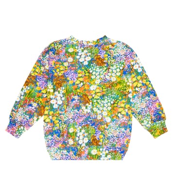 Sweat-shirt Mar en coton à fleurs | Molo