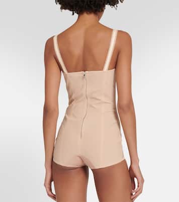 x Kim Marquisette bodysuit | Dolce&Gabbana
