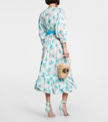 Abito midi a portafoglio Roxanna | Diane von Furstenberg