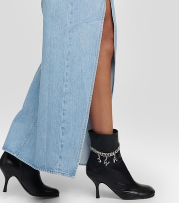 Jupe longue asymétrique en jean | JW Anderson