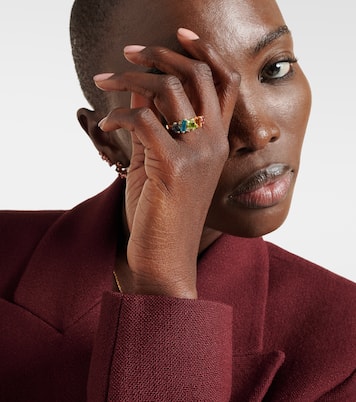 Bague Nadima Glimmer en or 14 ct, topaze, citrine et diamants | Suzanne Kalan