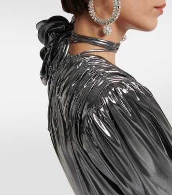 Blusa metallizzata | Magda Butrym