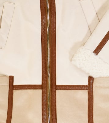 Abrigo con borrego sintético | Chloé Kids